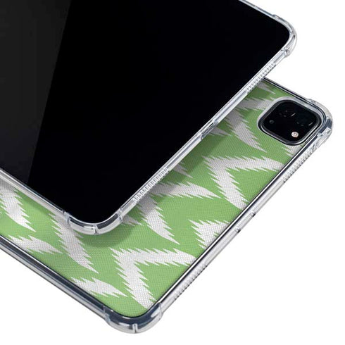 Nigeria Soccer Flag iPad Pro 12.9in (2020) Clear Case
